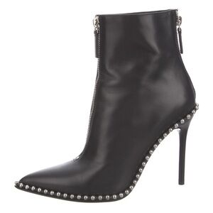 Alexander Wang leather studded boots size 37.5!